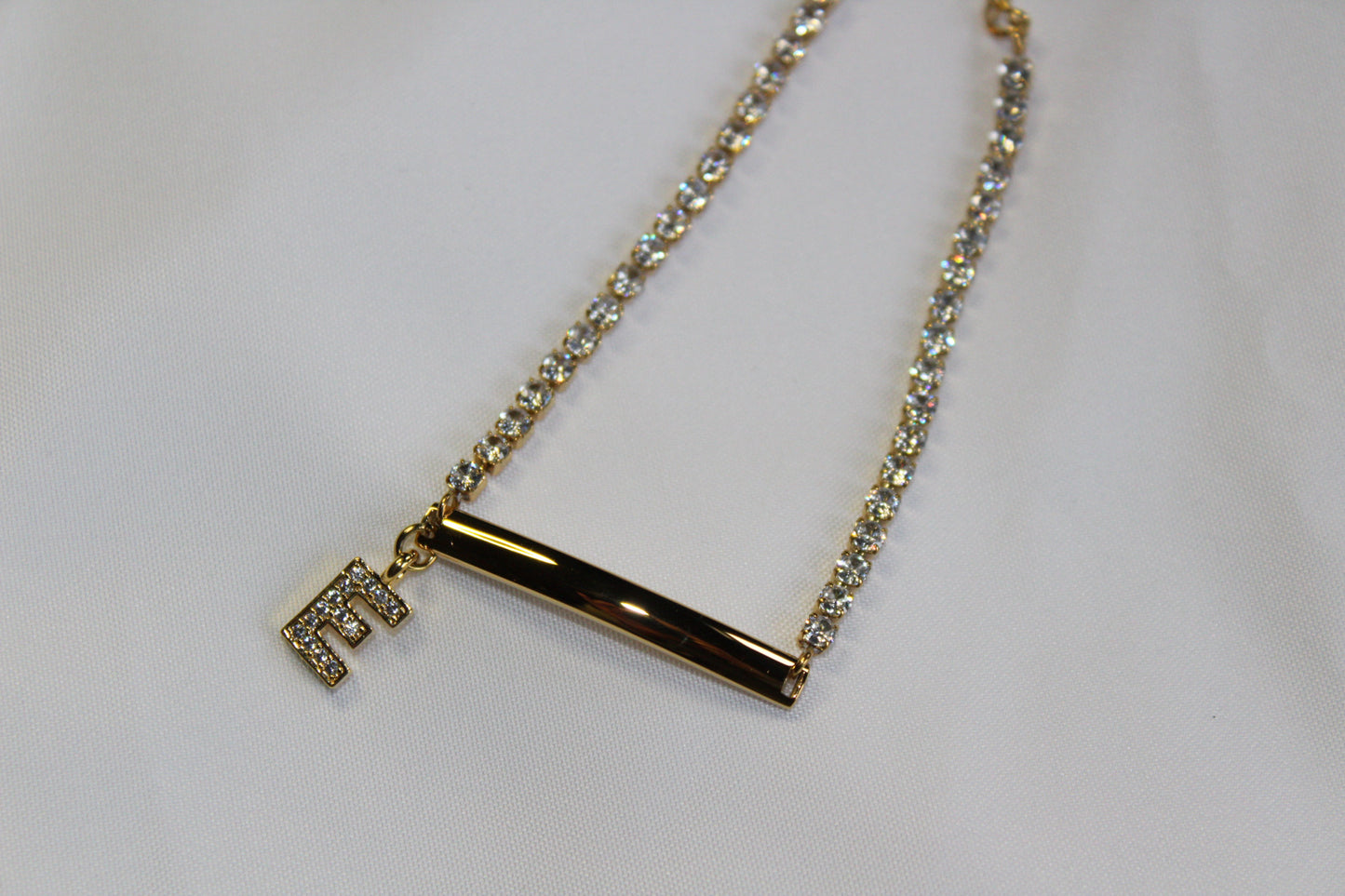 Zarî engraveable tennis bracelet