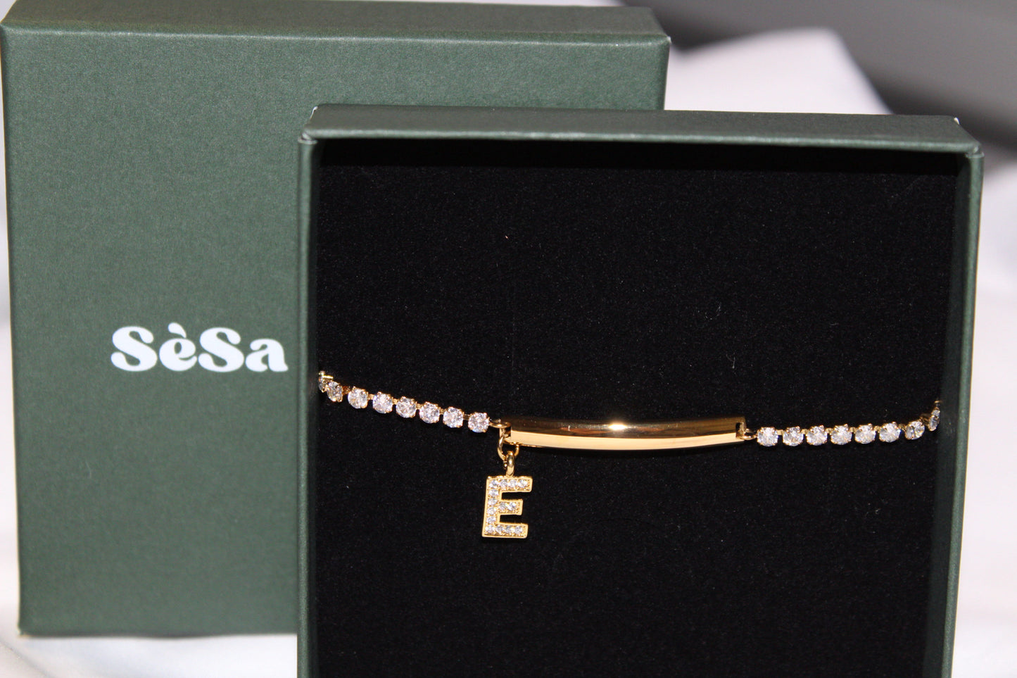 Zarî engraveable tennis bracelet