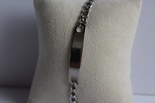 Zorven engraveable men's bracelet
